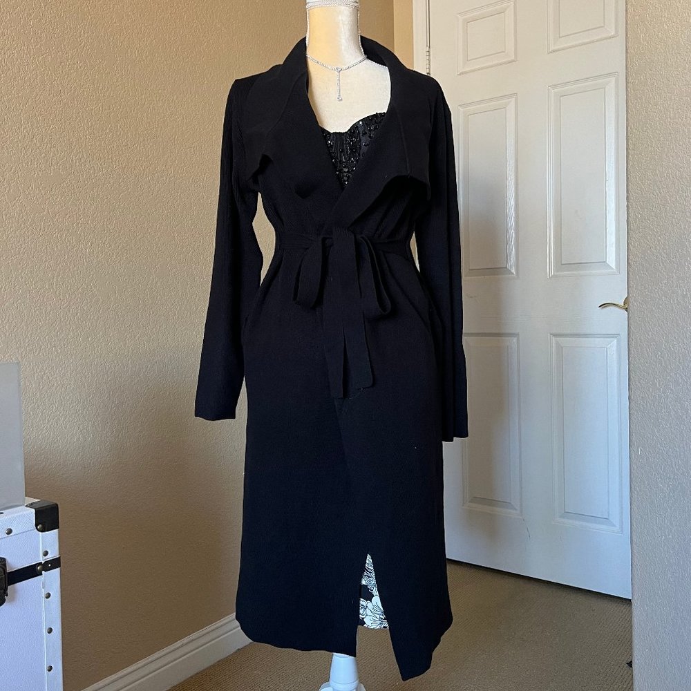 Women's Classy Knitted Sweater Jacket Fall Winter Coat Long Cardigan